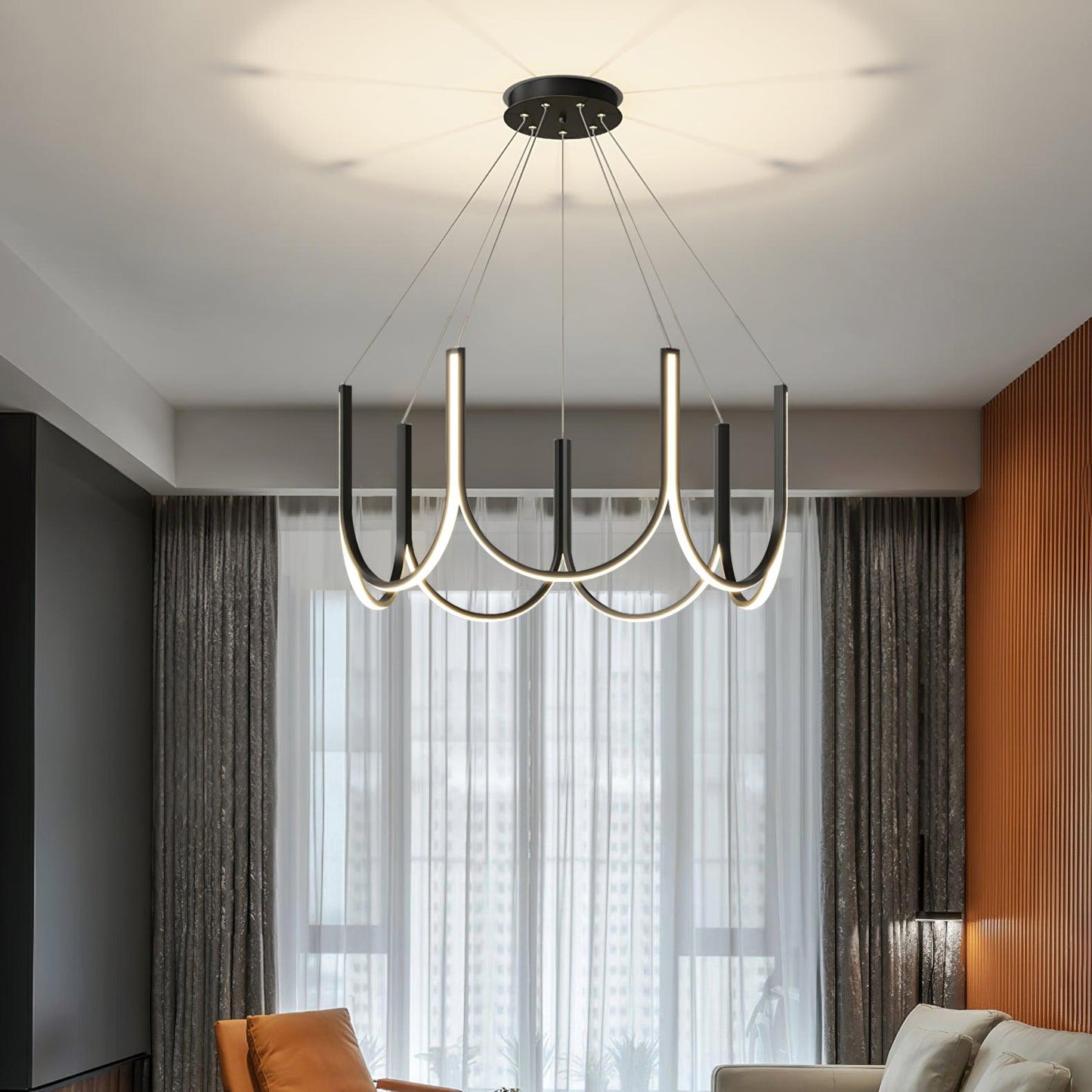 U7 Aluminum Multi-Pendant Light