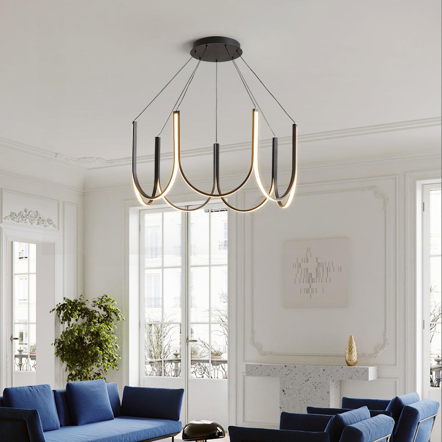 U7 Aluminum Multi-Pendant Light
