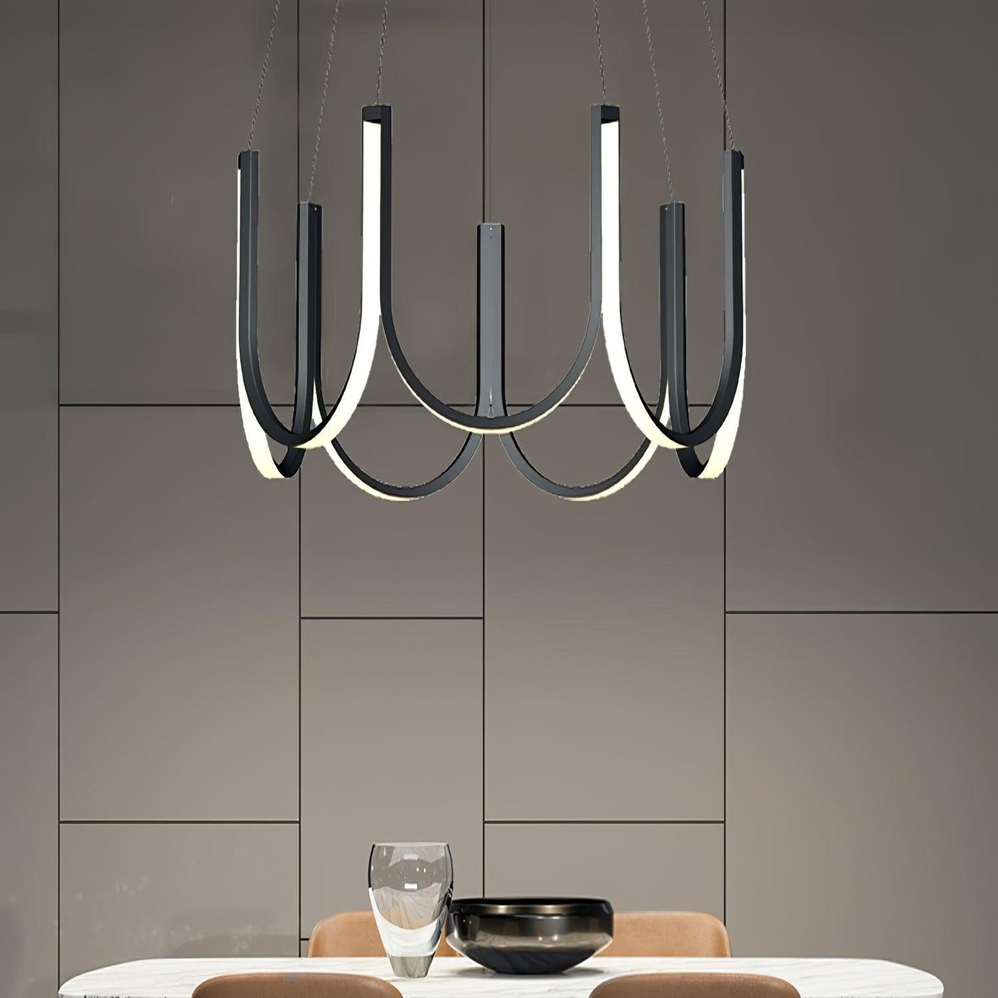 U7 Aluminum Multi-Pendant Light
