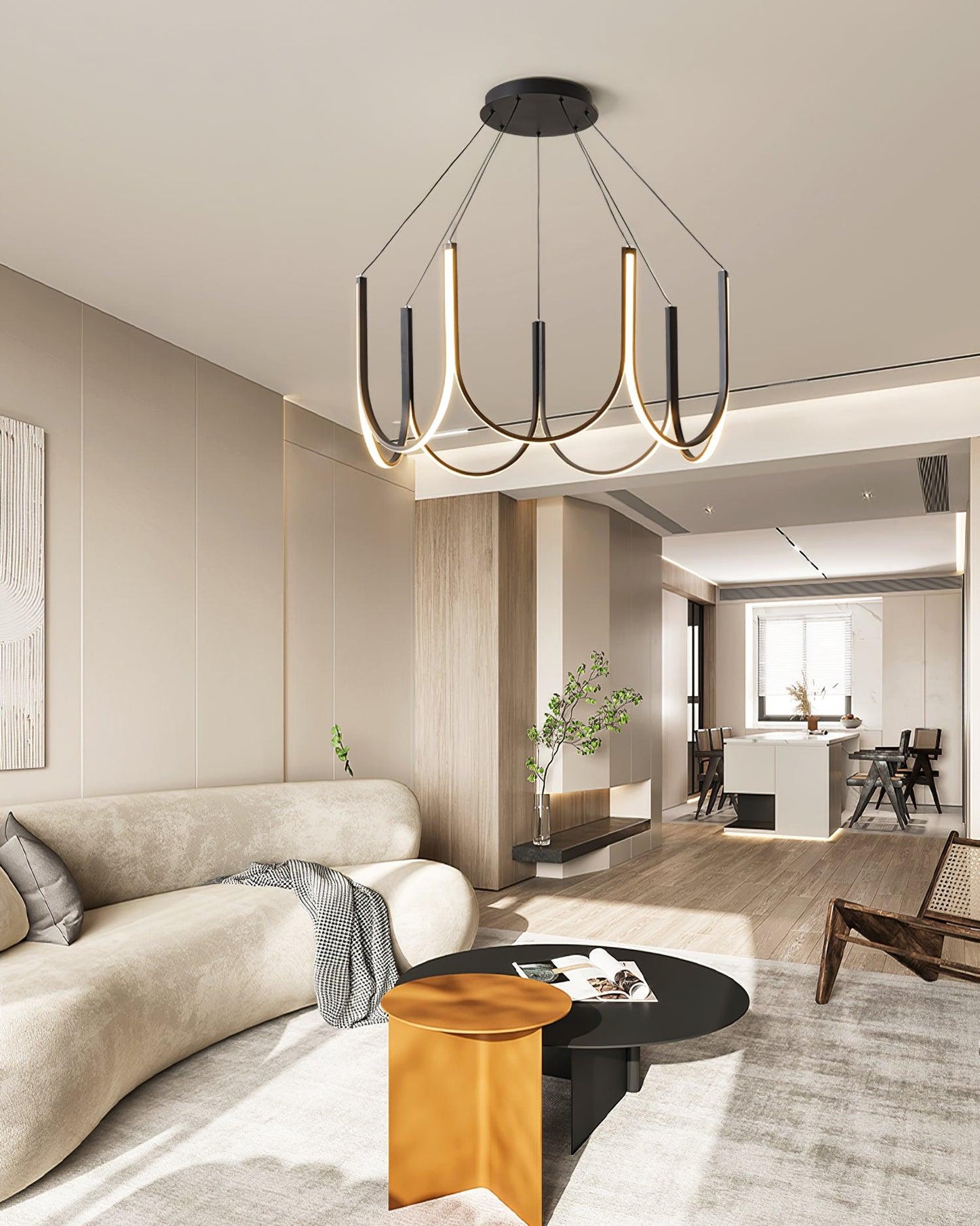 U7 Aluminum Multi-Pendant Light