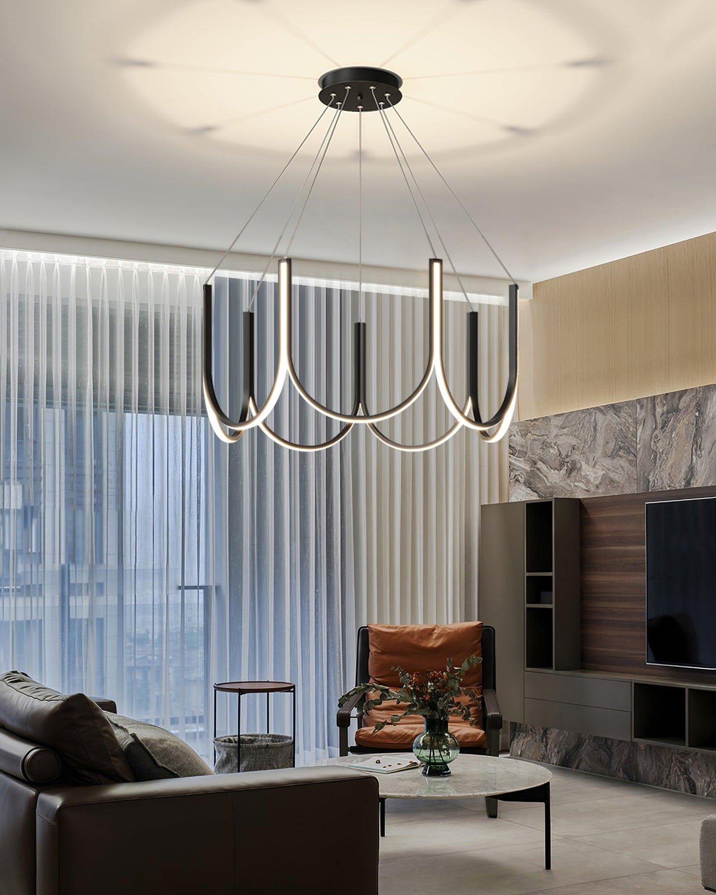 U7 Aluminum Multi-Pendant Light