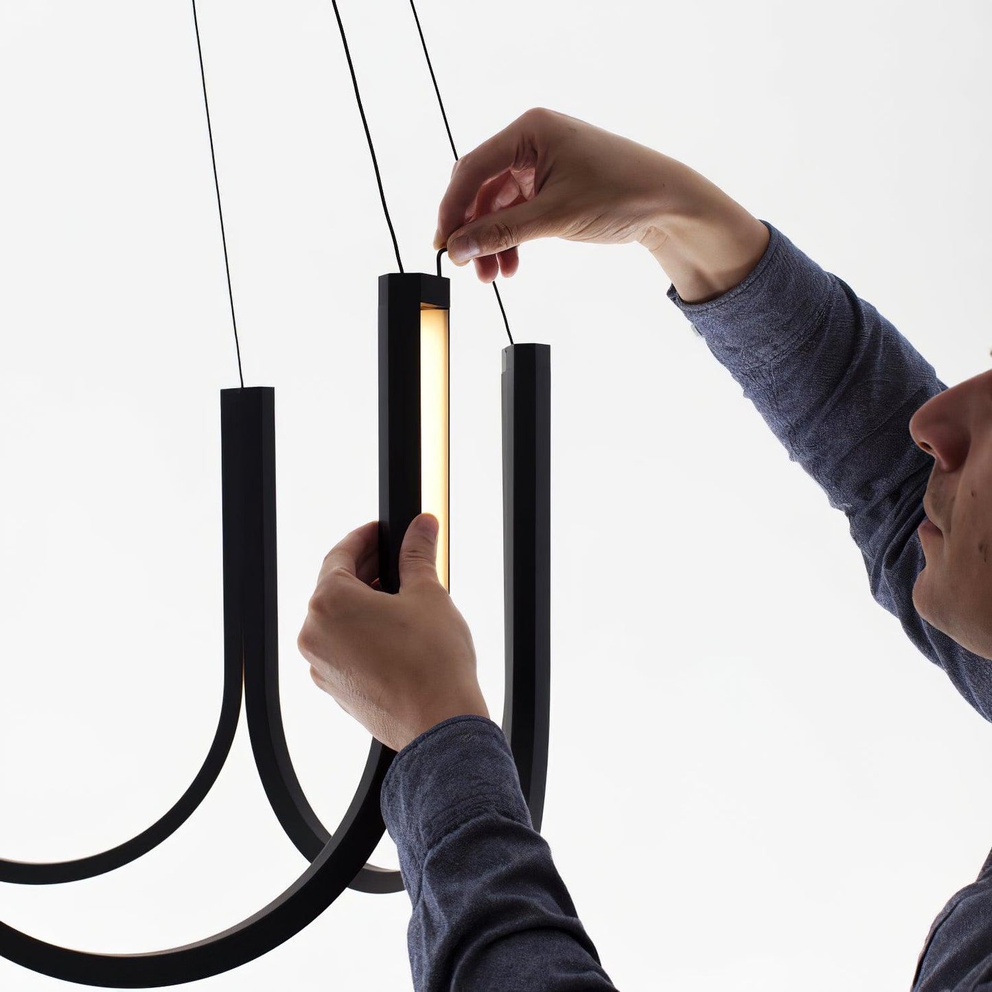 U7 Aluminum Multi-Pendant Light