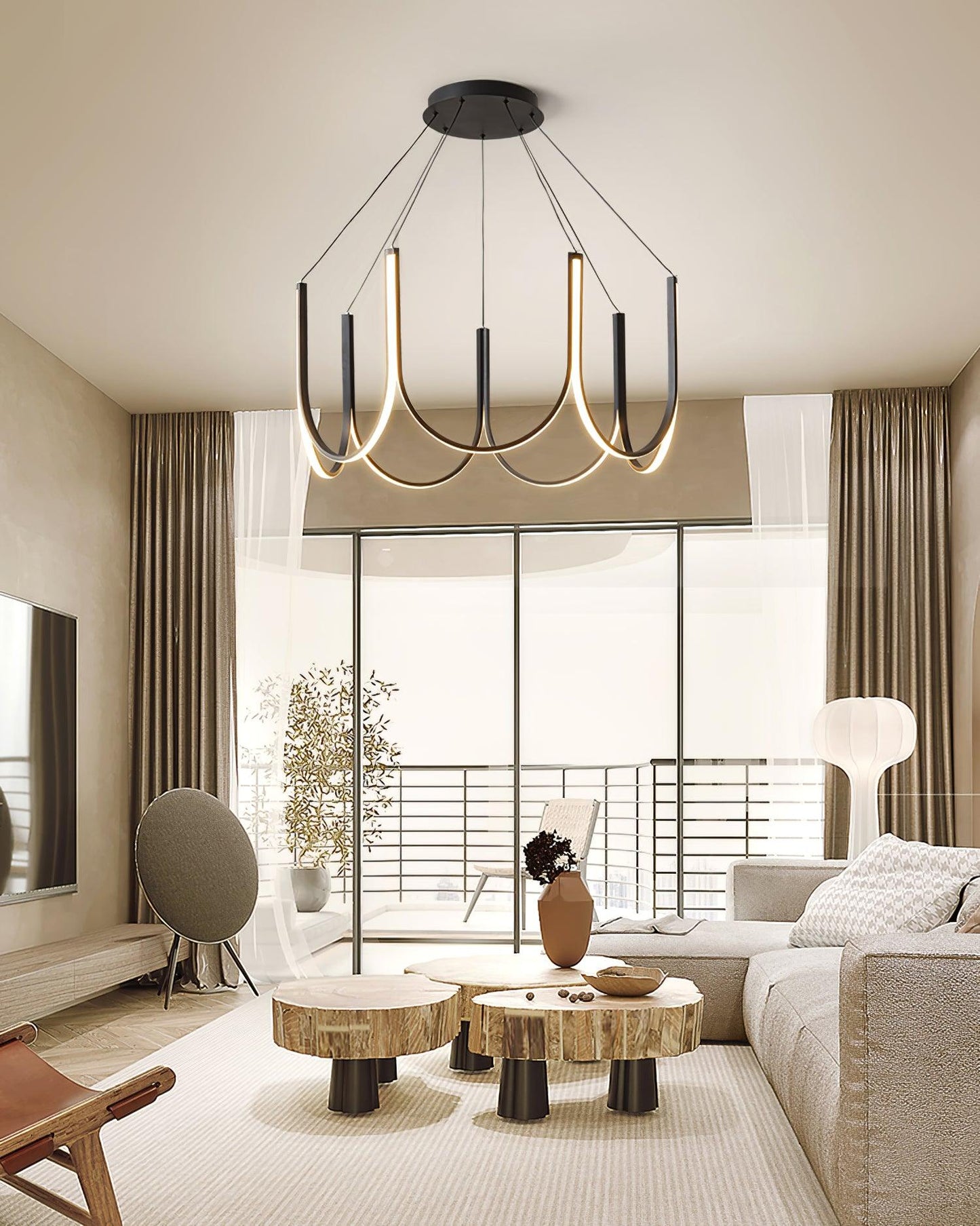 U7 Aluminum Multi-Pendant Light