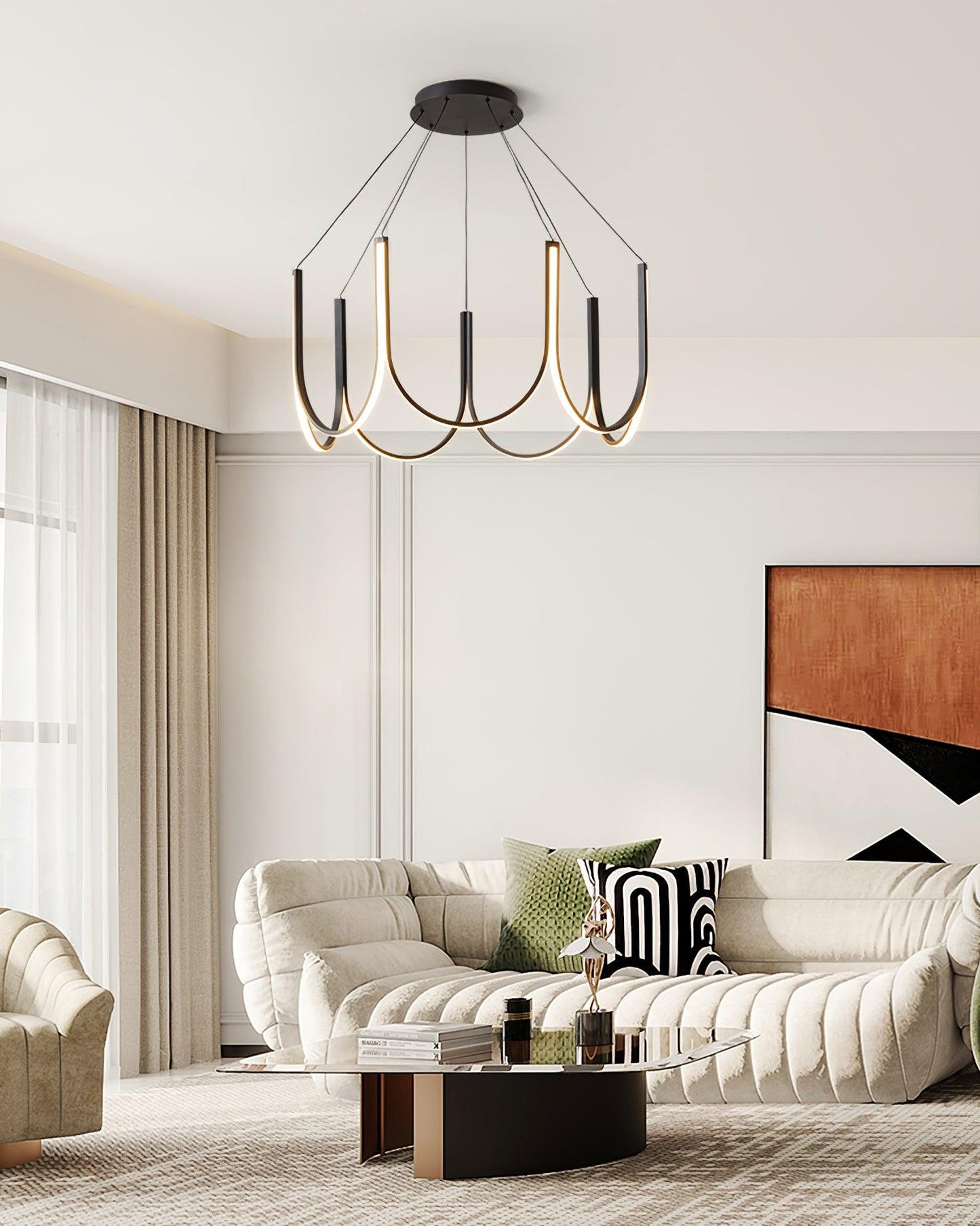 U7 Aluminum Multi-Pendant Light