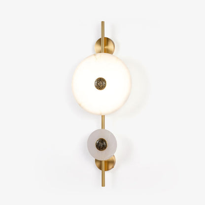 Alabaster Eclipse Wall Light by Vakkerlight