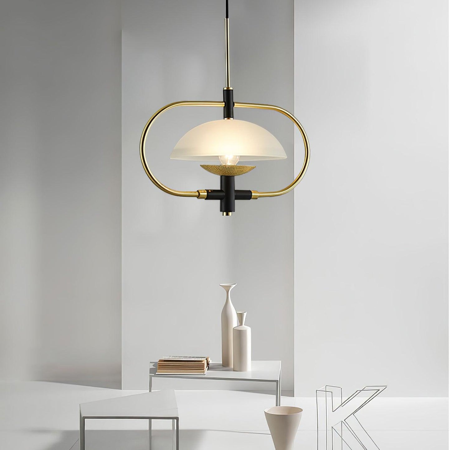 Aperture Honeycomb Iron Art Pendant Light