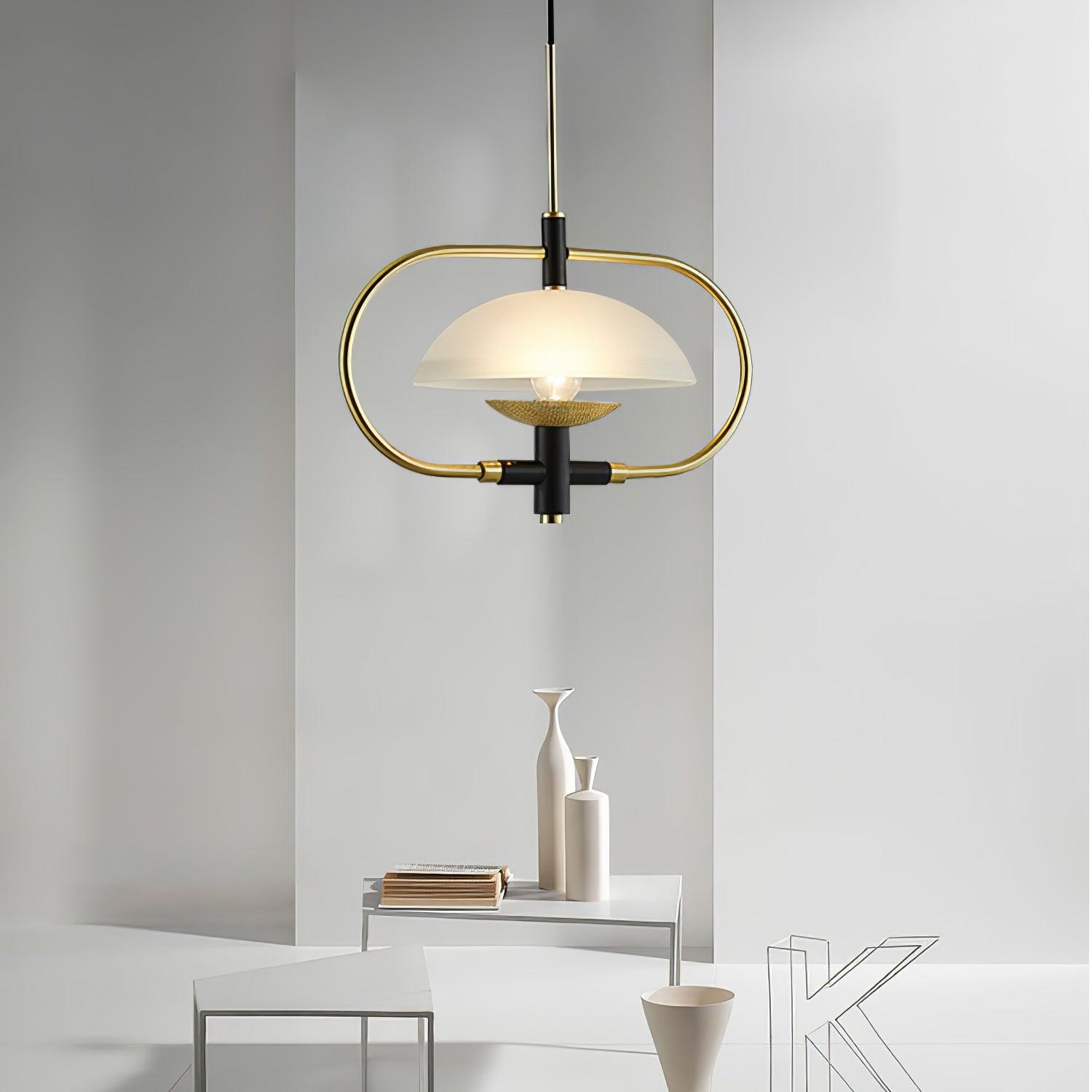 Aperture Honeycomb Iron Art Pendant Light