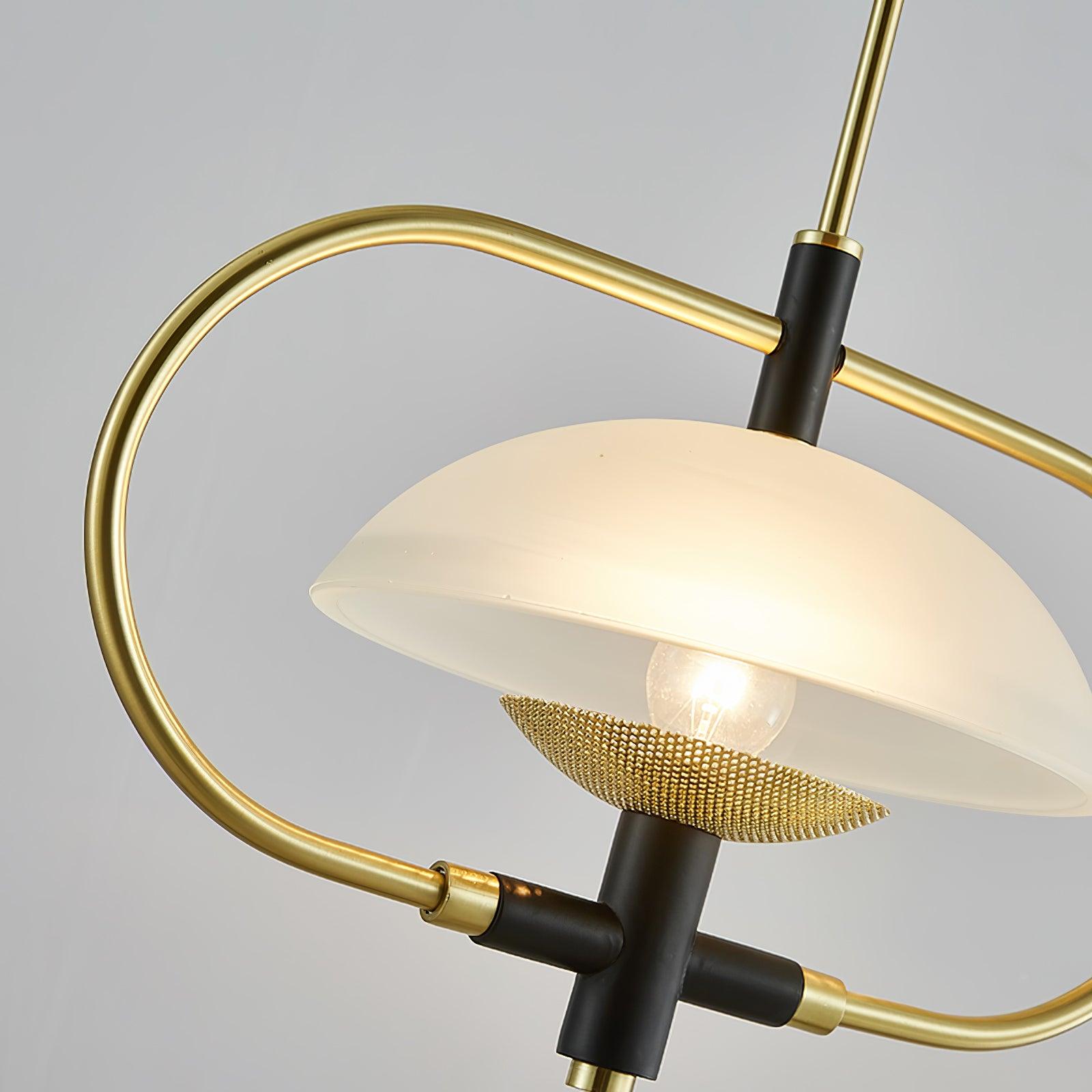 Aperture Honeycomb Iron Art Pendant Light