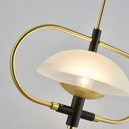 Aperture Honeycomb Iron Art Pendant Light