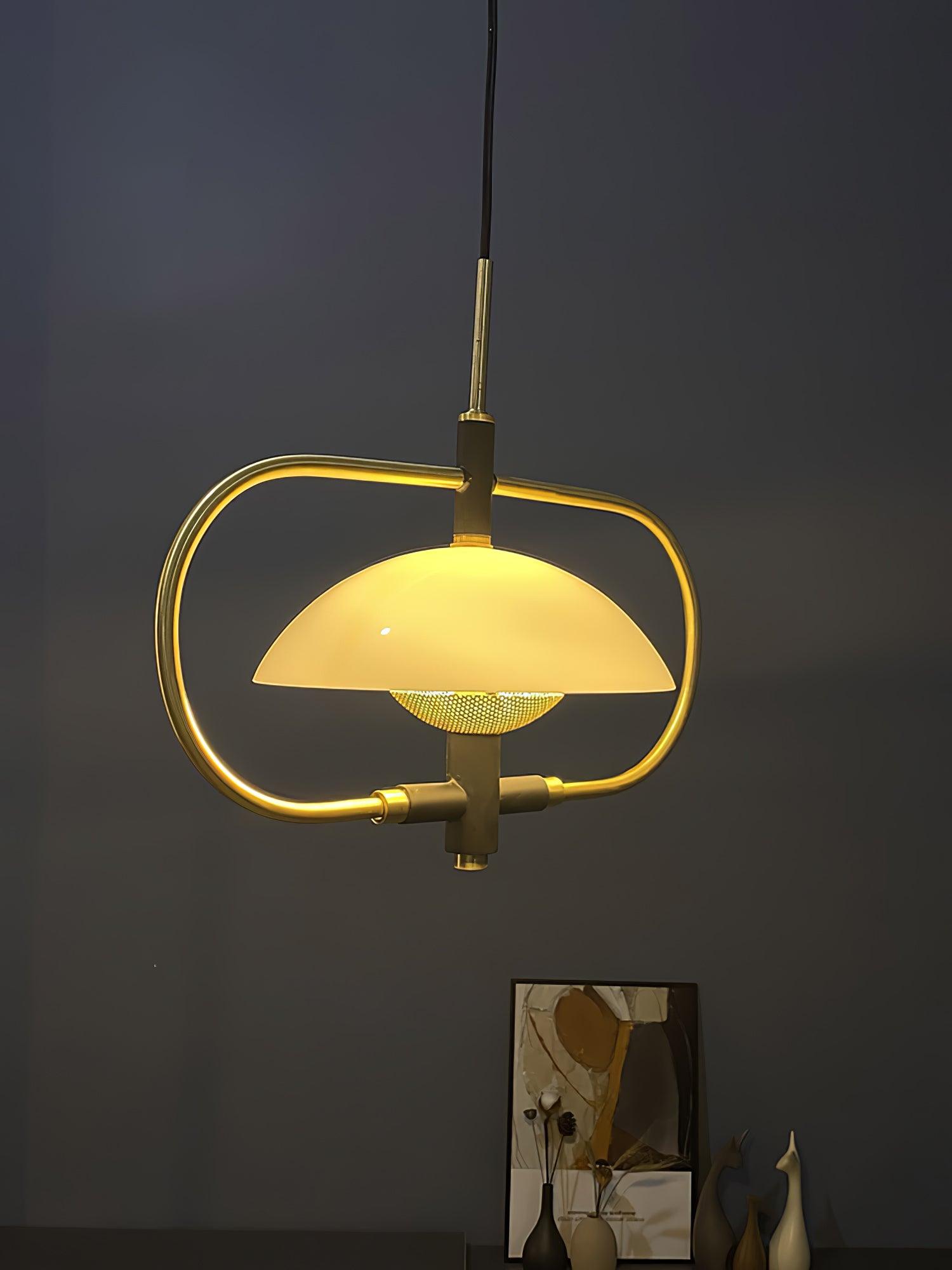 Aperture Honeycomb Iron Art Pendant Light