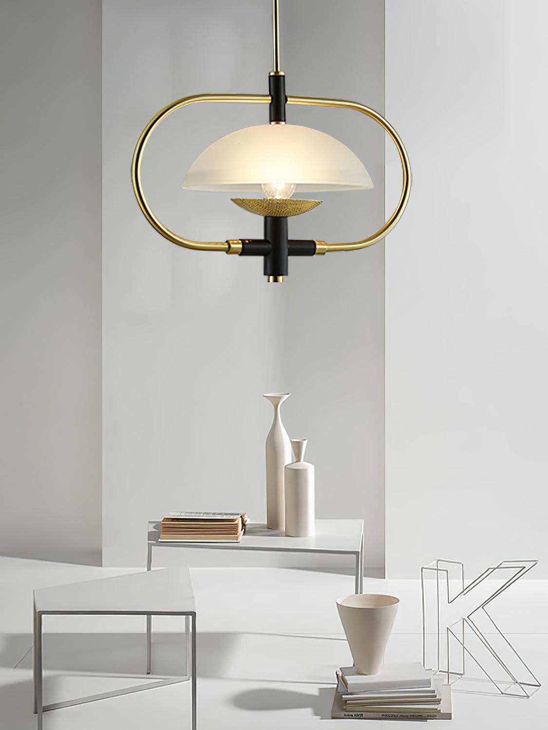 Aperture Honeycomb Iron Art Pendant Light