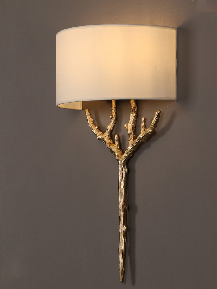 Brass Branch Wall Lamp - Elegant Tree Design
