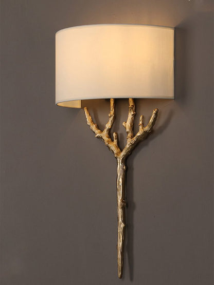 Brass Branch Wall Lamp - Elegant Tree Design