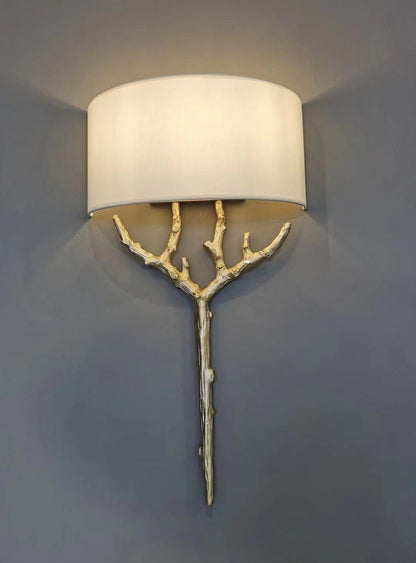 Brass Branch Wall Lamp - Elegant Tree Design