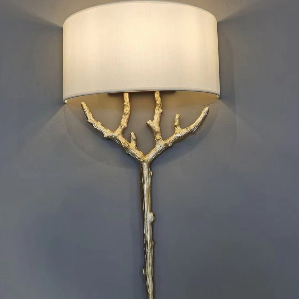 Brass Branch Wall Lamp - Elegant Tree Design