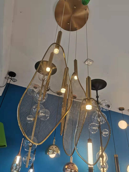 Eco-Friendly Fan Shape Pendant Light