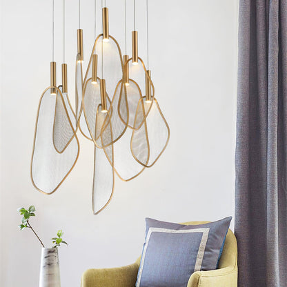 Eco-Friendly Fan Shape Pendant Light