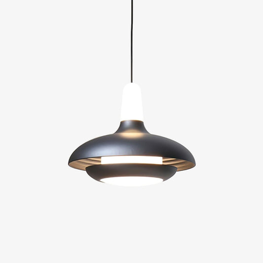 Elliptical Glass Fiji Pendant Light