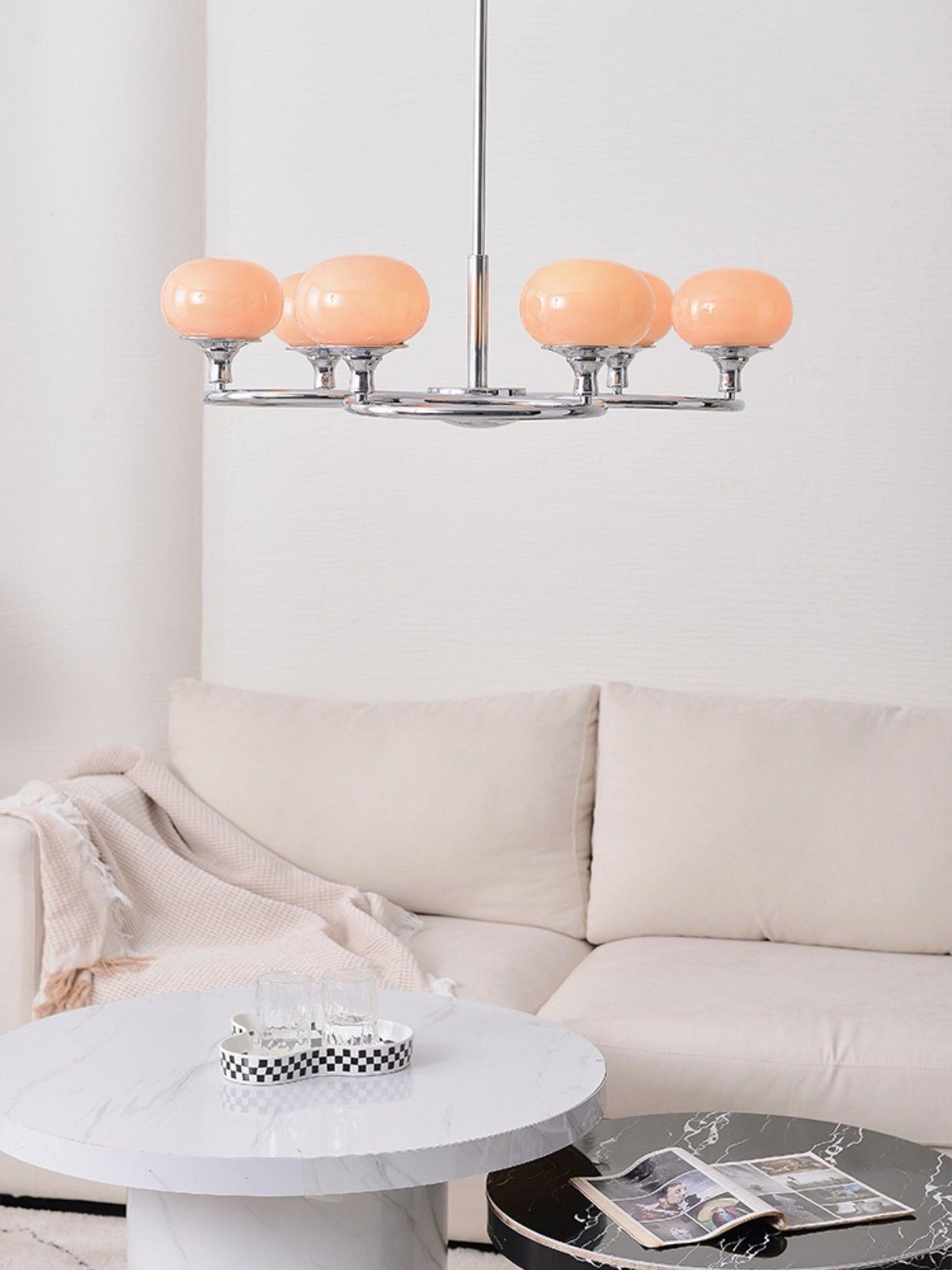 Chrome Finish Ingersoll Round Chandelier