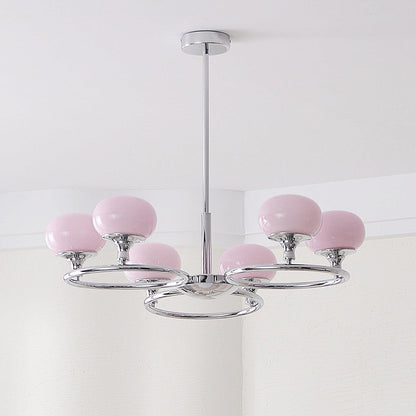 Chrome Finish Ingersoll Round Chandelier