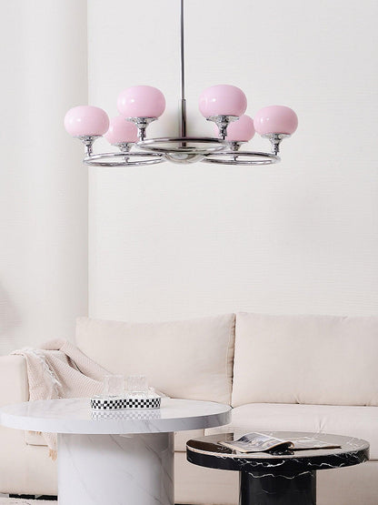Chrome Finish Ingersoll Round Chandelier