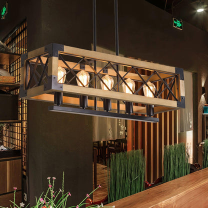 Rectangle Chandelier for Kitchen Island