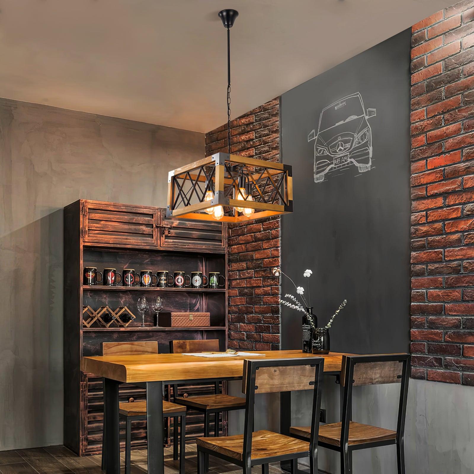 Rectangle Chandelier for Kitchen Island