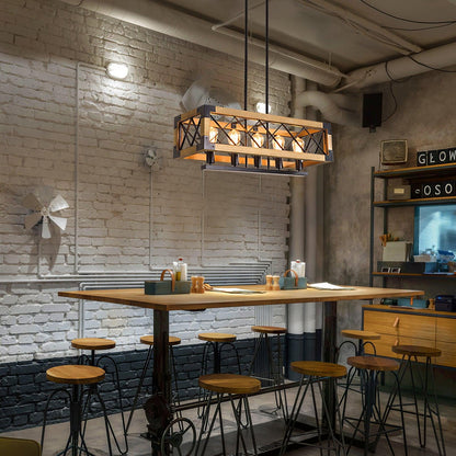 Rectangle Chandelier for Kitchen Island