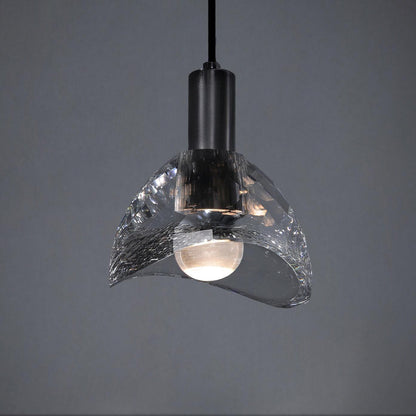 Latham Copper and Glass Pendant Lamp