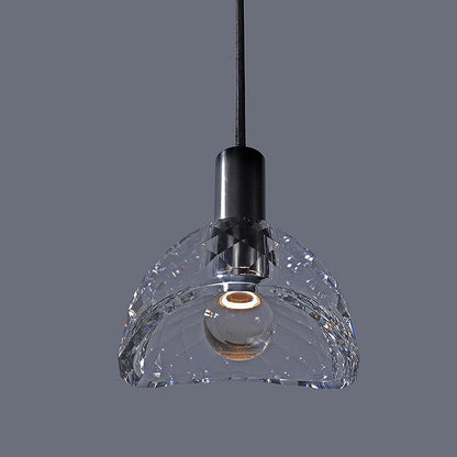 Latham Copper and Glass Pendant Lamp