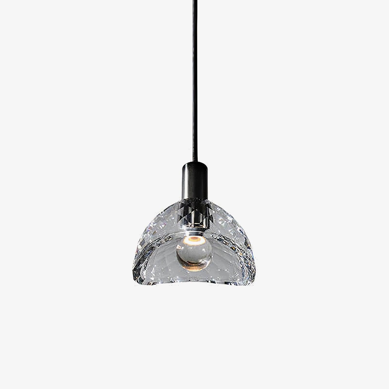 Latham Copper and Glass Pendant Lamp