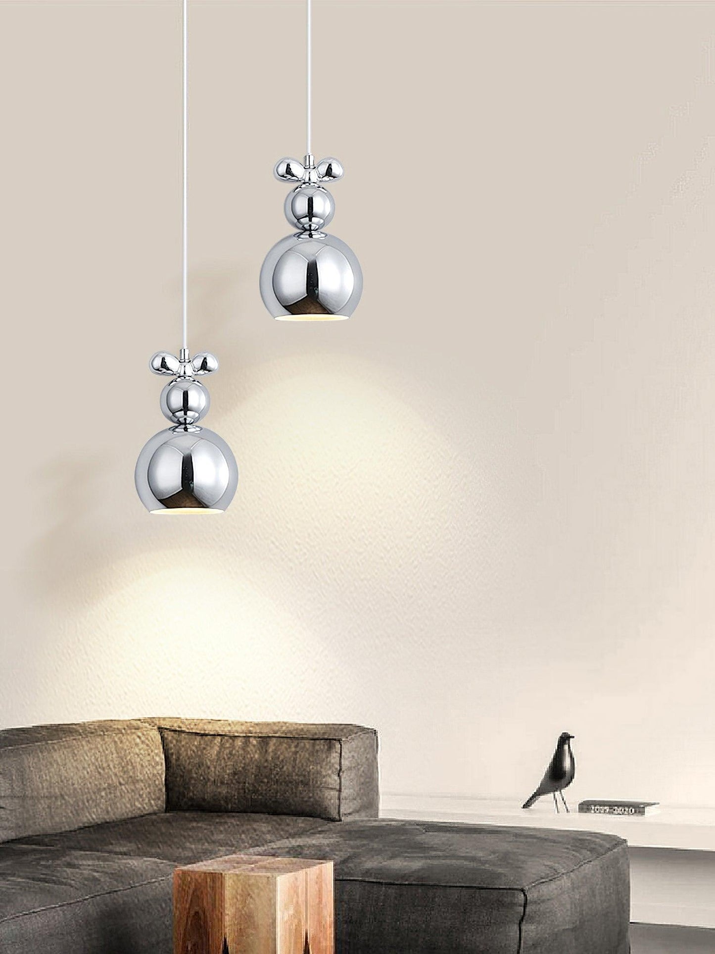 Laila Mini Pendant Light, Modern Design