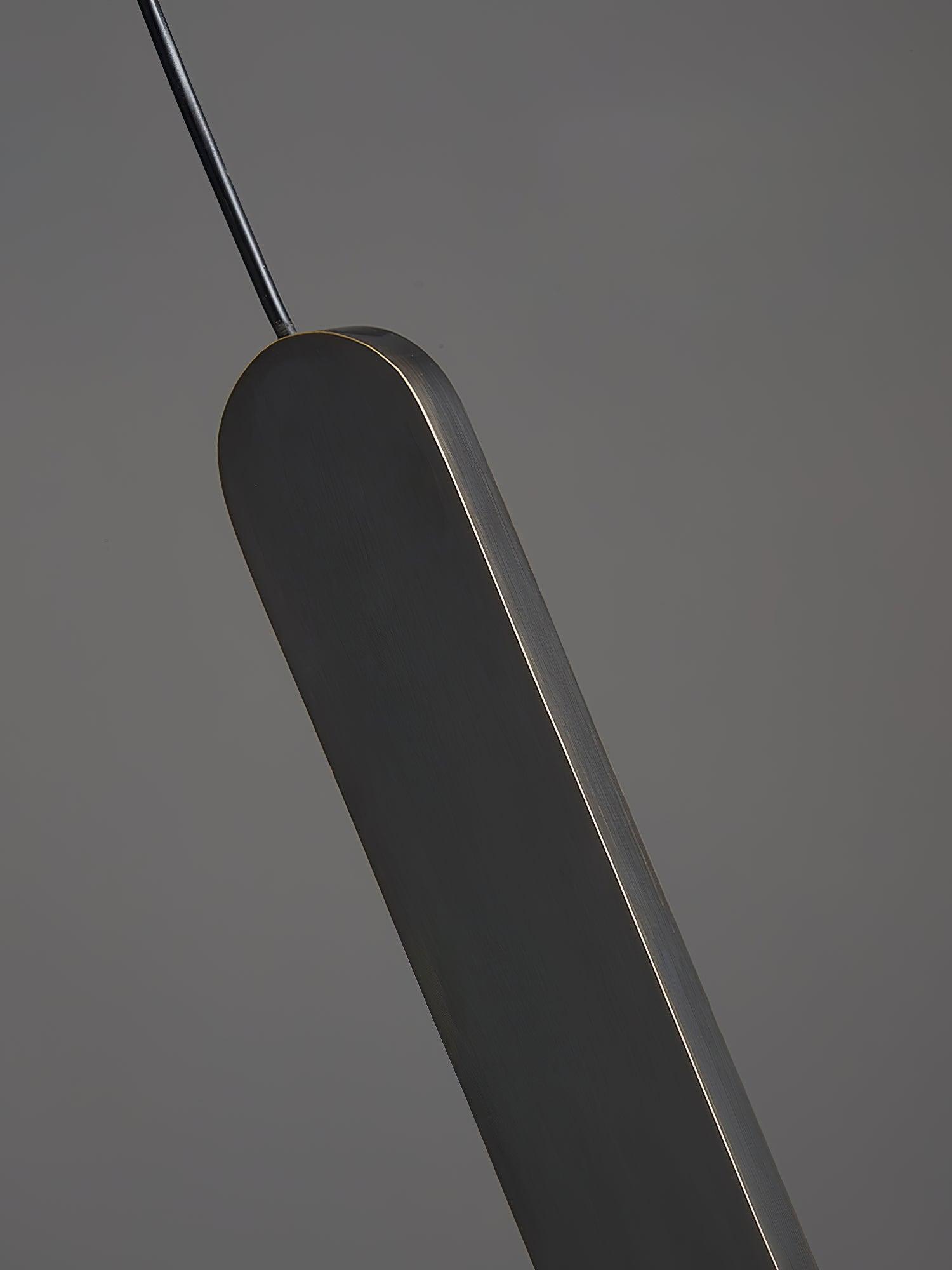 Modern Loomis Pendant Lamp with Brass & Black Finishes