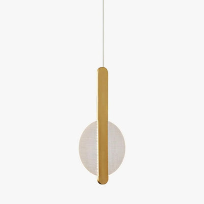 Modern Loomis Pendant Lamp with Brass & Black Finishes