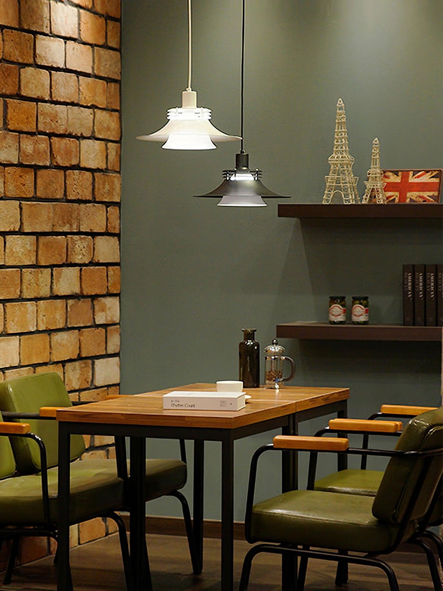 Sophisticated 2-Shade Lyfa Pendant Light