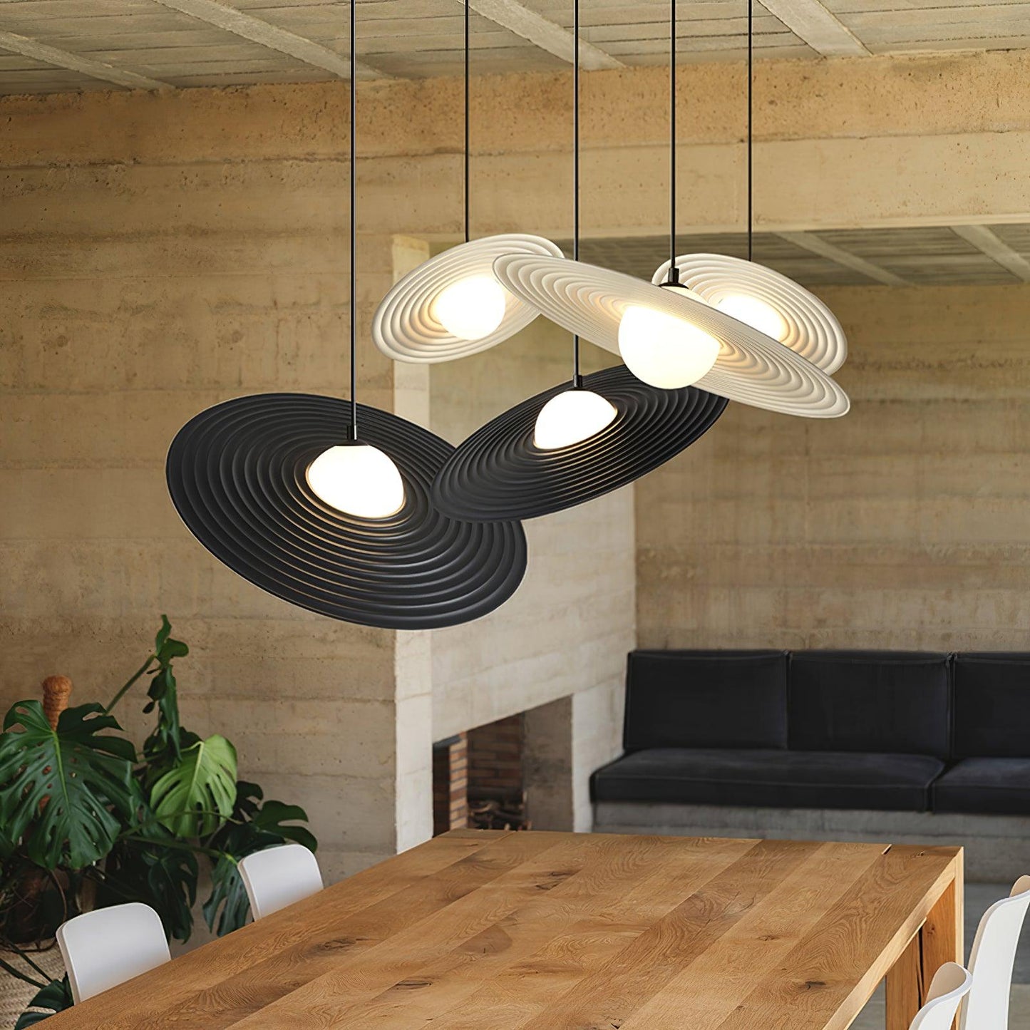 Miller Record Style Pendant Lamp