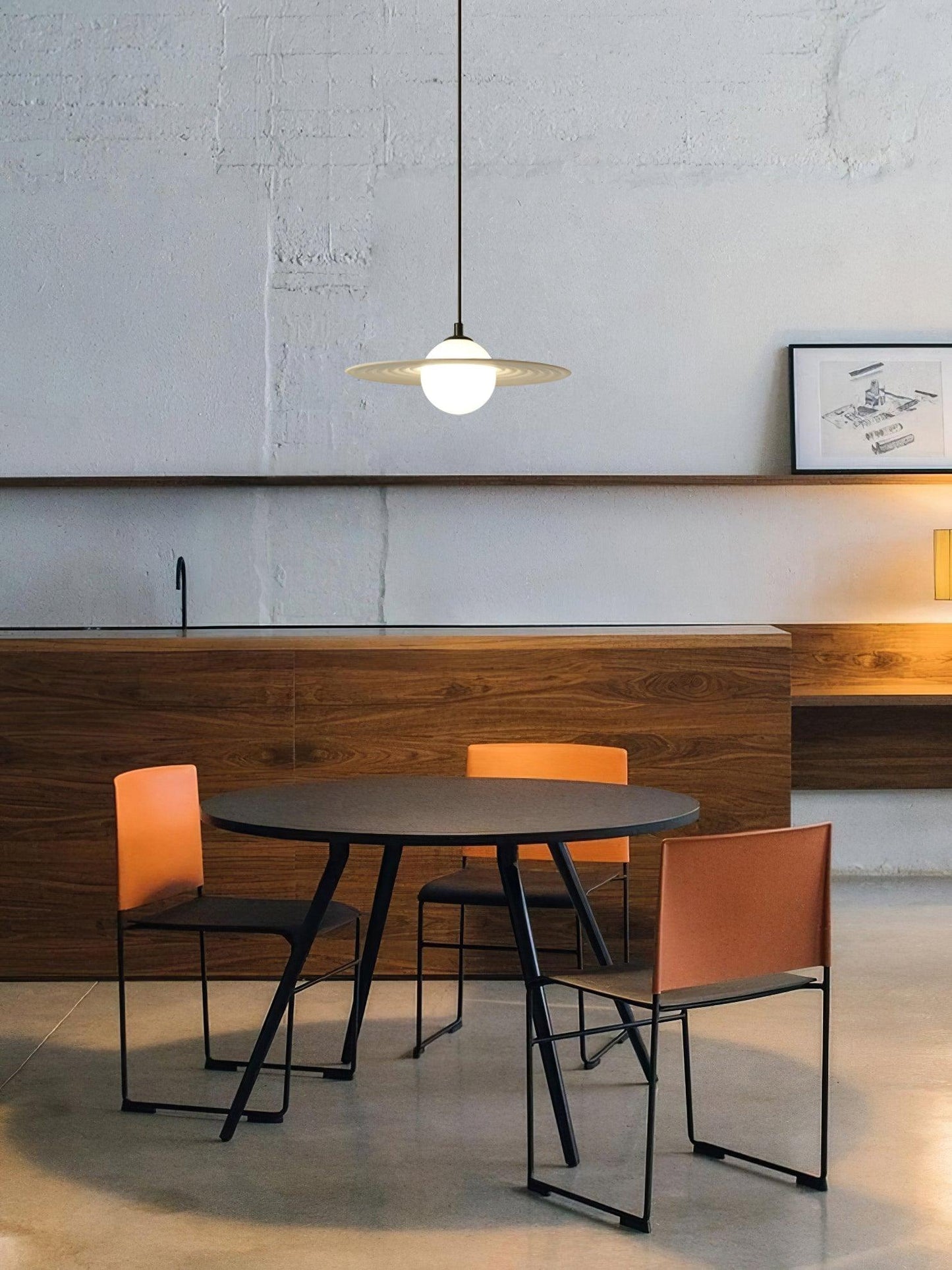 Miller Record Style Pendant Lamp