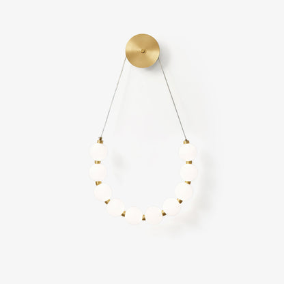 Murano Glass Wall Lamp with Rhombus Design