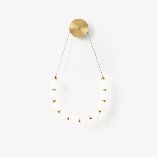 Murano Glass Wall Lamp with Rhombus Design