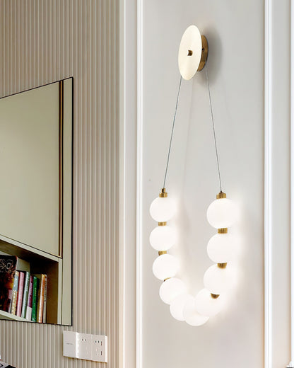 Murano Glass Wall Lamp with Rhombus Design