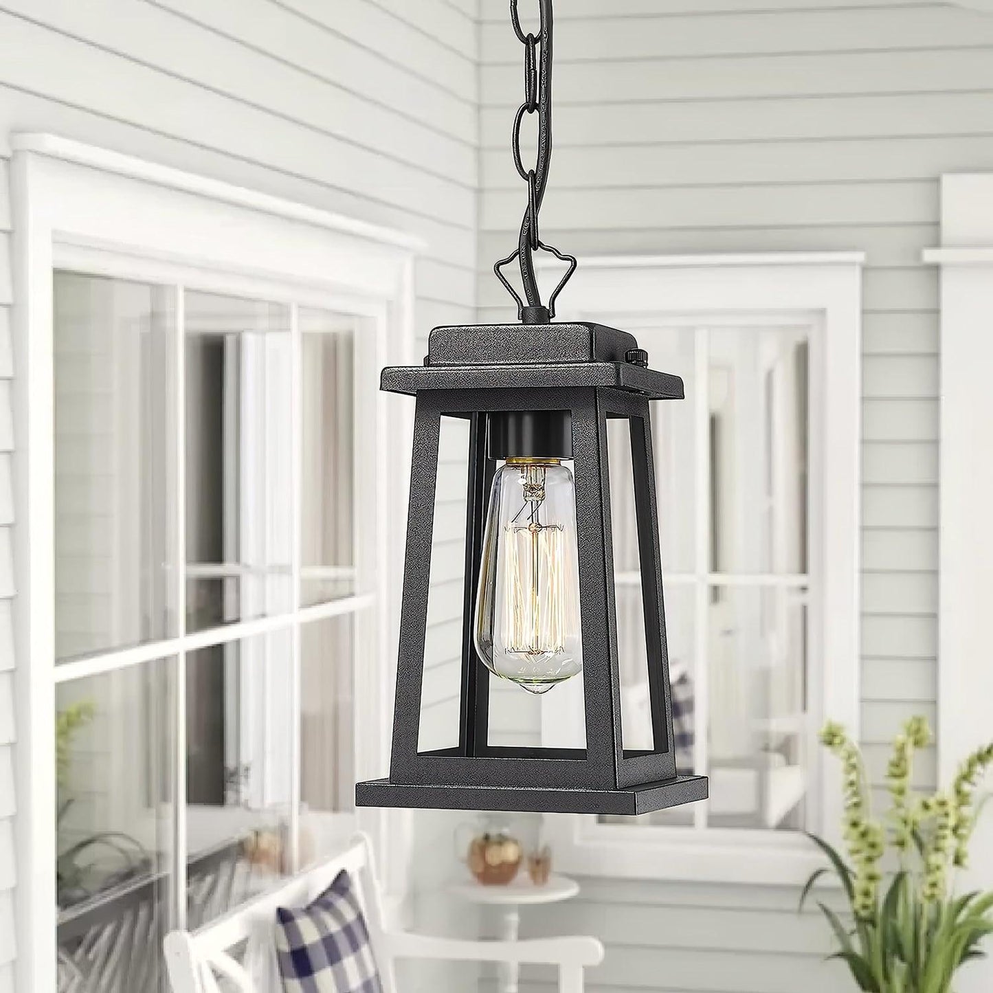 IP44 Outdoor Lantern Pendant Lamp