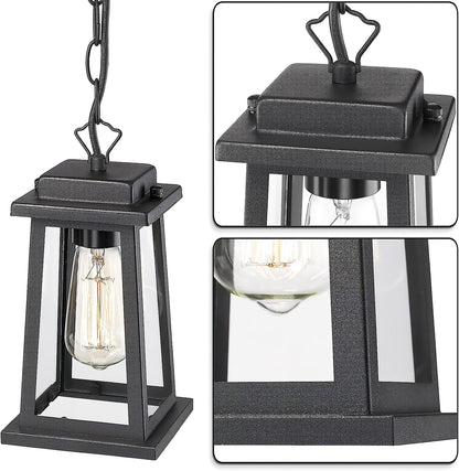 IP44 Outdoor Lantern Pendant Lamp