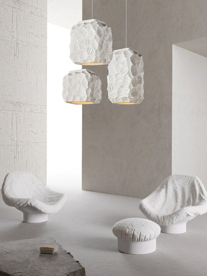 Resin Geometry Pendant Lamp