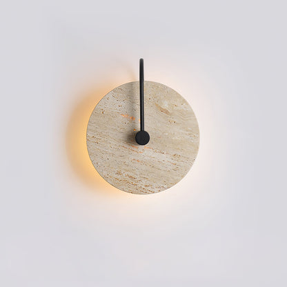 Resin Ribbed Wall Lamp for Modern Spaces