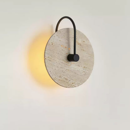 Resin Ribbed Wall Lamp for Modern Spaces
