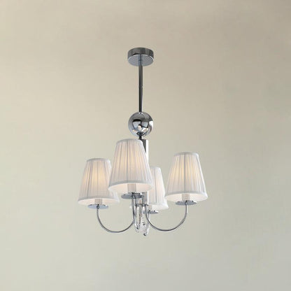 Simplicity Chrome Chandelier, 6 Heads
