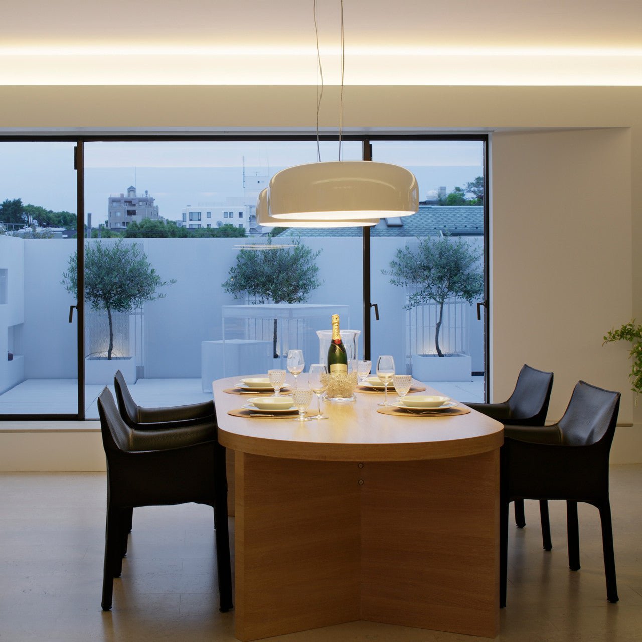 Modern Potlid Pendant Lamp