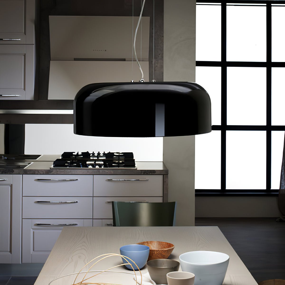 Modern Potlid Pendant Lamp