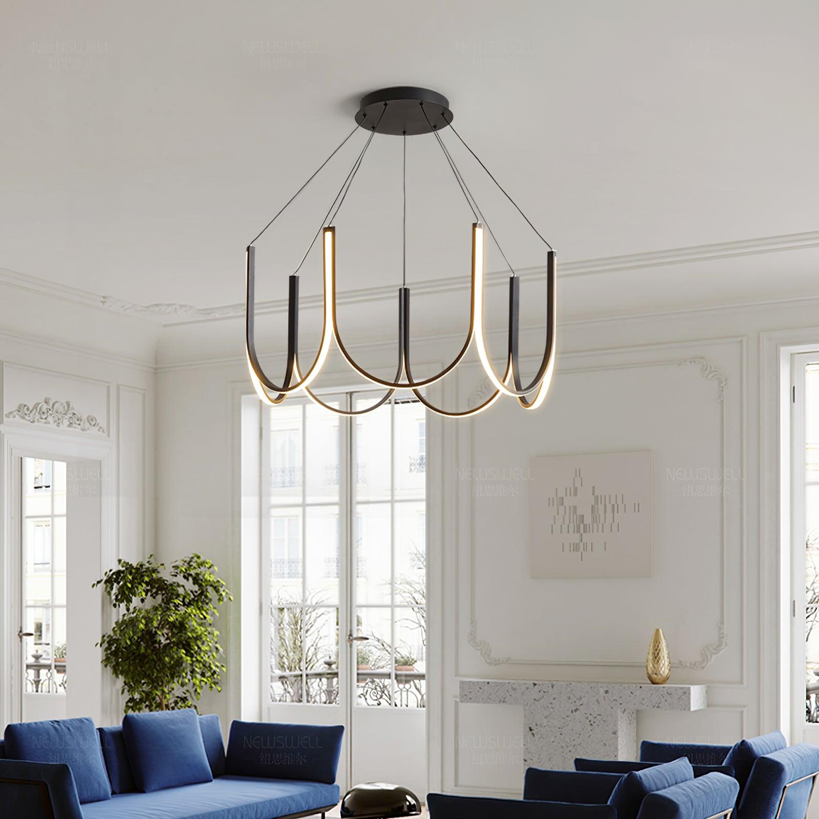 U7 Aluminum Multi-Pendant Light