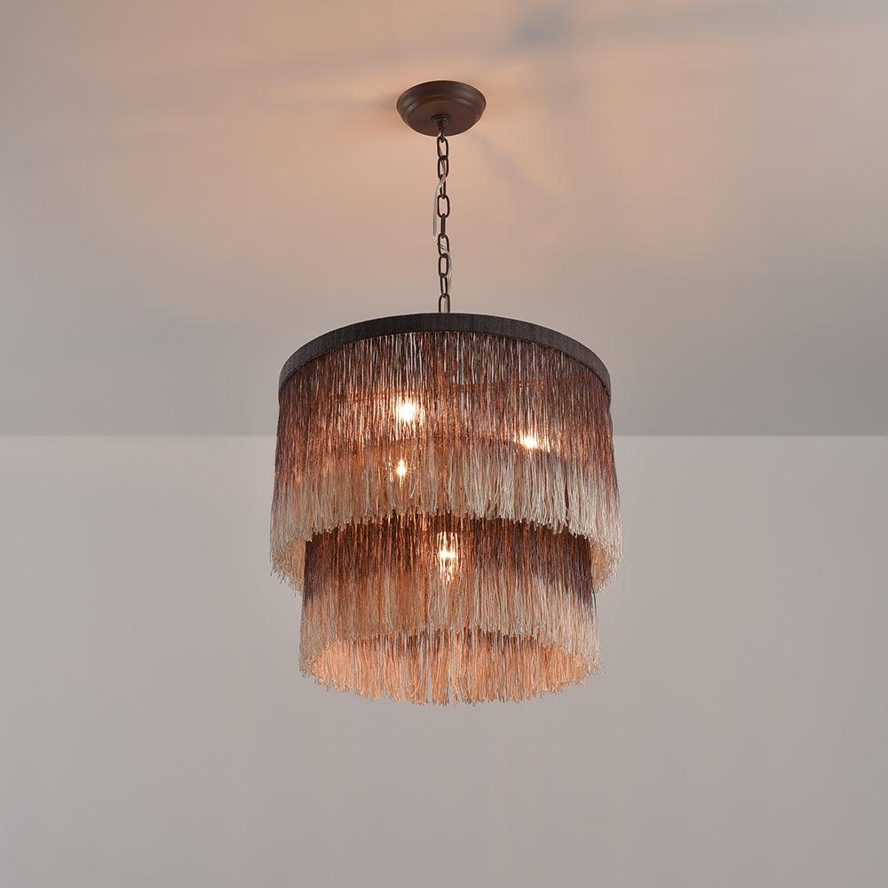 Tassel Style Round Chandelier